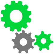 Gears icon