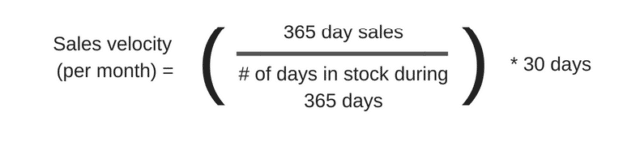 sales velocity formula